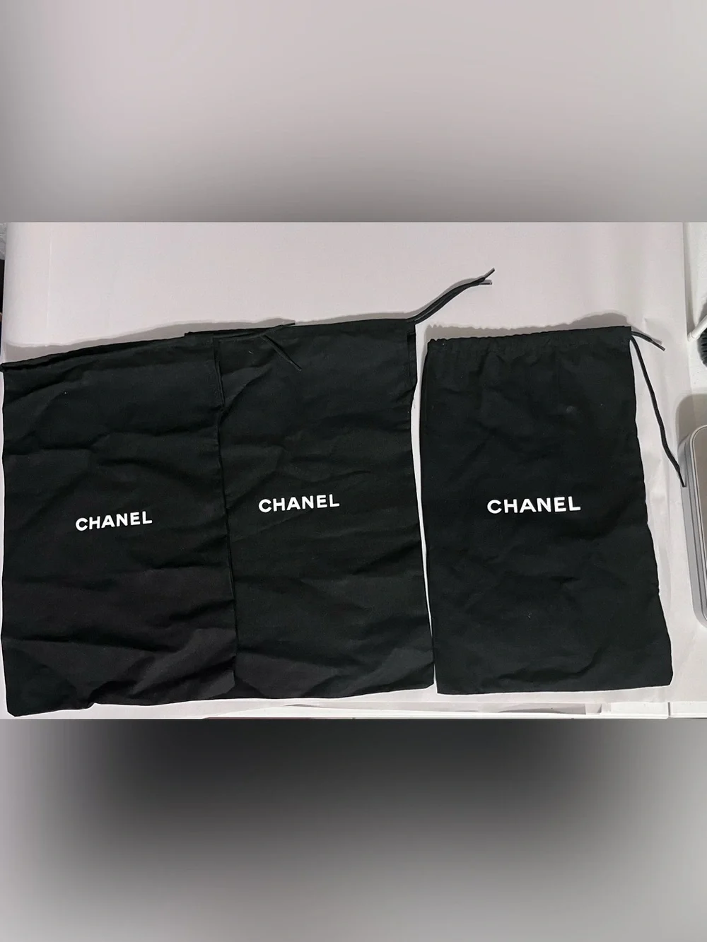 Chanel Dust Bags set of 3